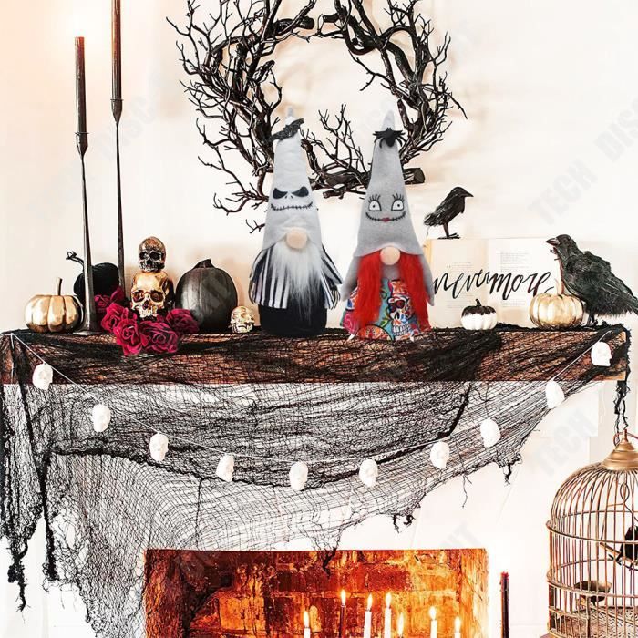 Bebeboutik TD Décoration d Halloween 2pcs 30 12 6 5cm Poupée sans