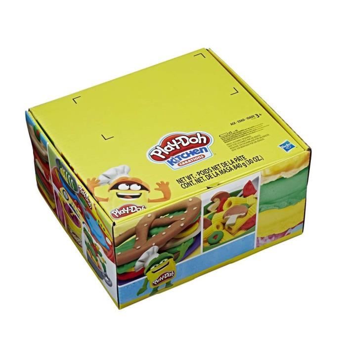 PLAY DOH Le Petit Traiteur Pâte à modeler avec accessoires de