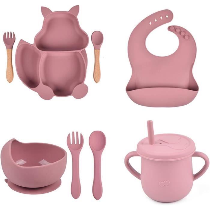 Bebeboutik Coffret Repas Bebe Lot De Silicone Assiette B B Set