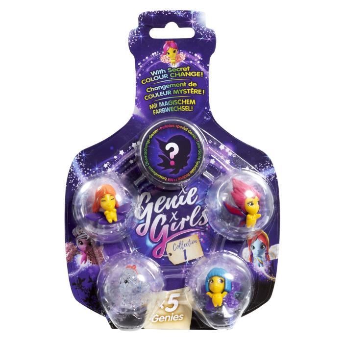 Bebeboutik Coffret De 5 Genies Genie Girls Collection 1 VIVID