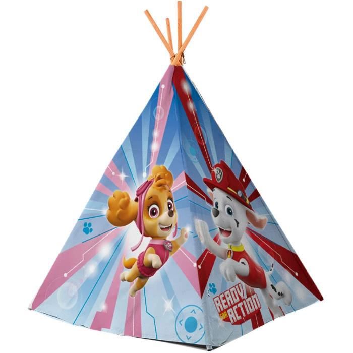 Bebeboutik Tente De Jeux Tipi Pat Patrouille Polyester Bleu