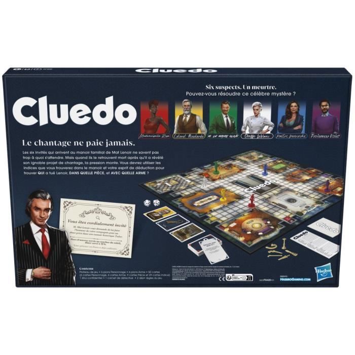 Bebeboutik Cluedo Classic Nouvelle Version Jeu De Soci T De