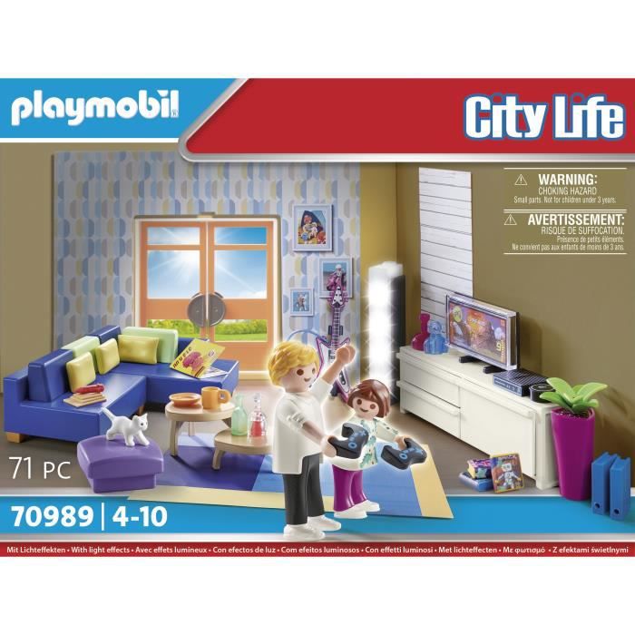 Playmobil City Life La Maison Moderne Salon Am Nag