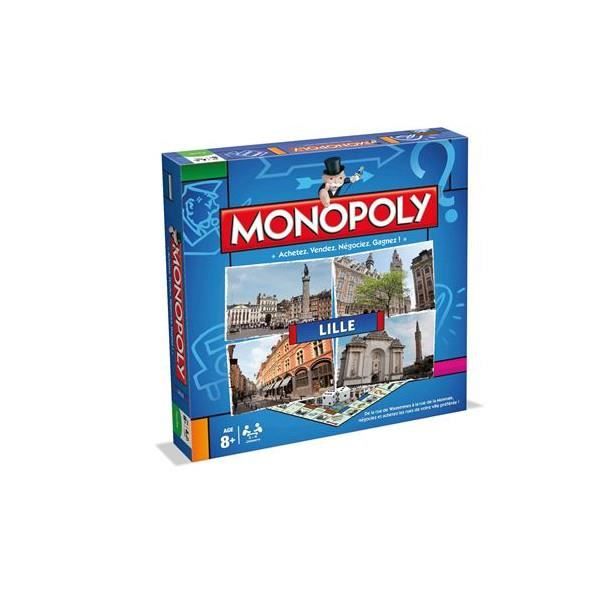 Bebeboutik Jeu de société Winning Moves Monopoly Lille