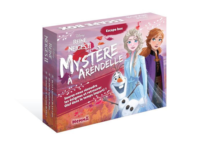 Disney La Reine Des Neiges Escape Box Myst Re Arendelle