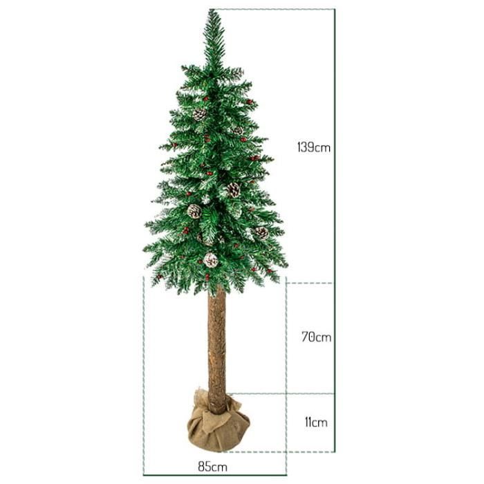 Bebeboutik Sapin De No L Artificiel Avec Tronc En Bois Cm