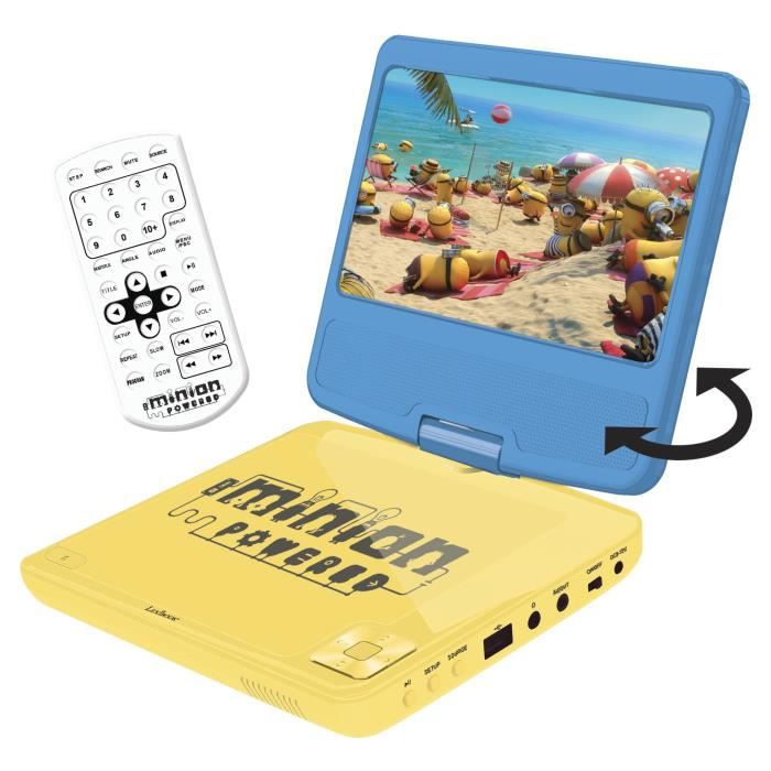 Bebeboutik Lecteur Dvd Portable Les Minions Lexibook Cran