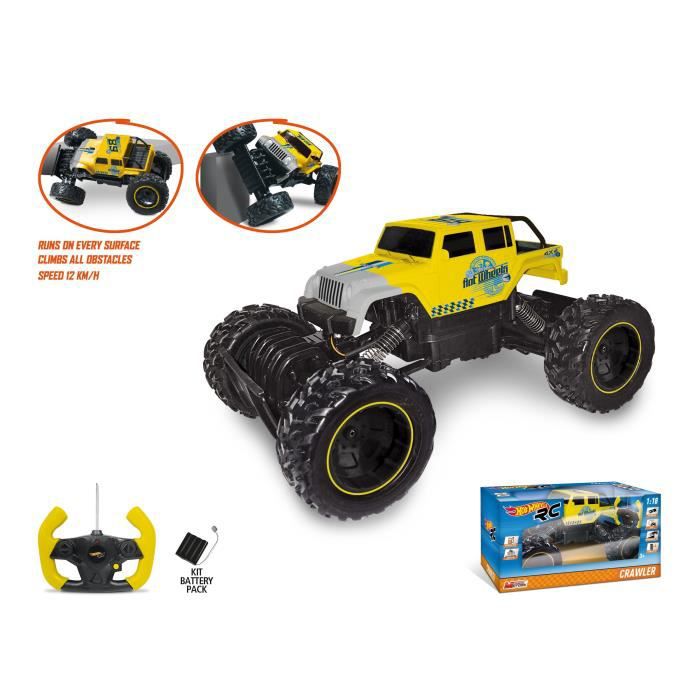 Bebeboutik Voiture Radiocommand E Mondo Hot Wheels Crawler R C