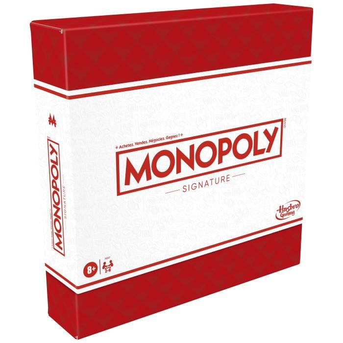 Monopoly Signature Jeu De Plateau Pour Enfants Jeu De Societe D S