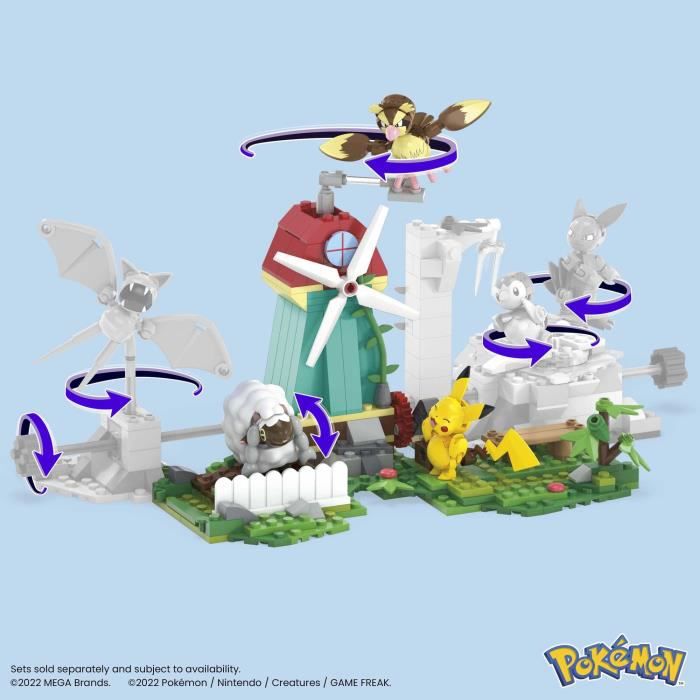 Mega Construx Pokemon Moulin A La Campagne Construction Ans