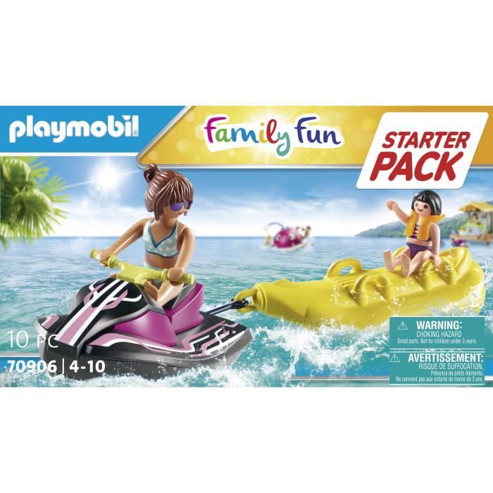 Bebeboutik PLAYMOBIL 70906 Starter Pack Scooter Des Mers Et