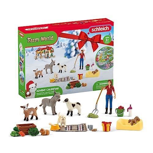 Schleich Calendrier De L Avent Vie La Ferme Bebeboutik