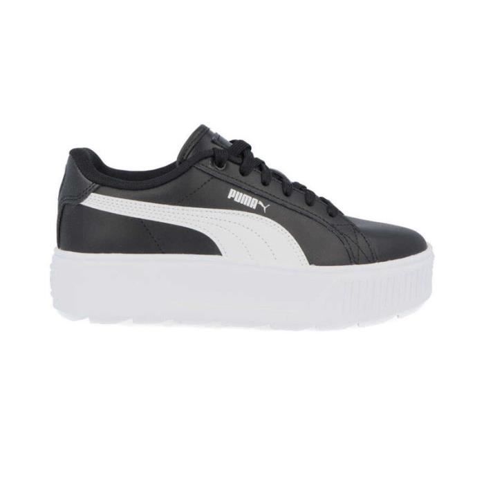 Bebeboutik Basket Puma KARMEN Junior Noir Blanc