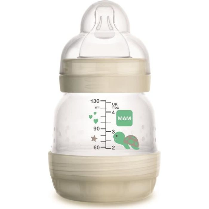 MAM - Tétine Anti Colique Biberon Opaque - Silicone : : Bébé et  Puériculture