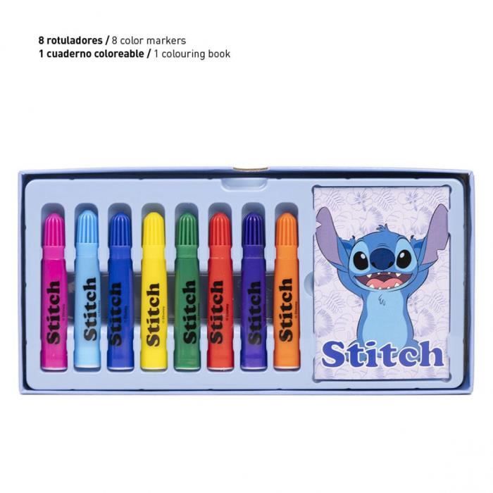 Trousse Stitch Disney - Set Papeterie Disney