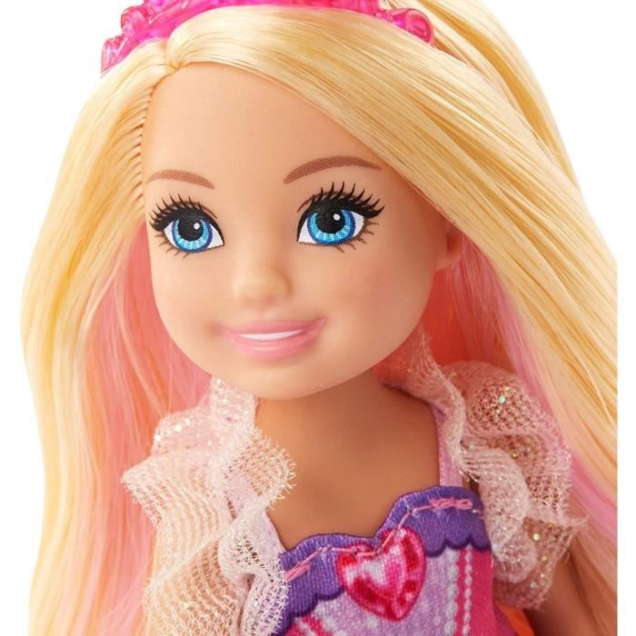 Barbie Dreamtopia licorne violette - 18 cm