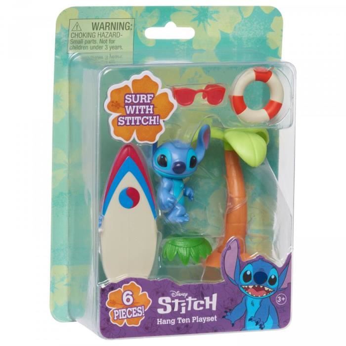 Disney Figurine De Voiture De Course Stitch Multicolore
