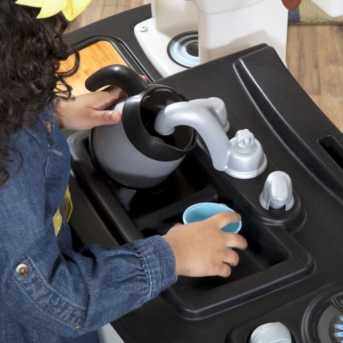 Lifestyle Dream Kitchen Cuisine Enfant en Plastique, Jeu / Jouet Cuisine  pour Enfants avec Kit d'accessoires de 37 Pièces