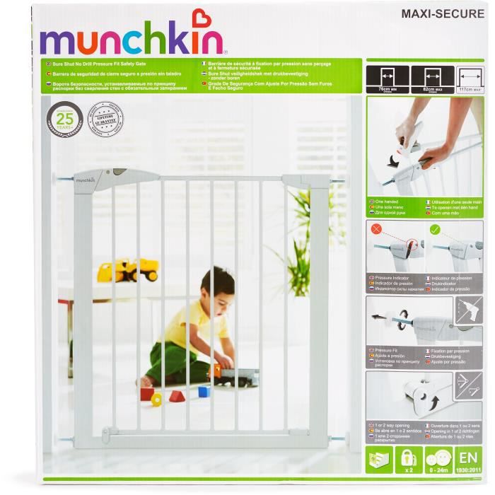 Munchkin Barrière de Sécurité Maxi-Secure