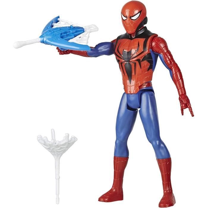 Guboom Figurine d’action de Spider-Man, Marvel, Avengers, Titan Hero, 30  cm, pour enfants à partir de 4 ans