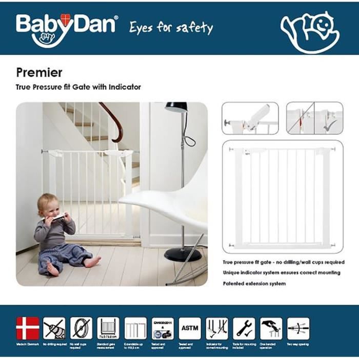 Barrière de sécurité bébé Pas de marque Baby Dan Premier Barrière