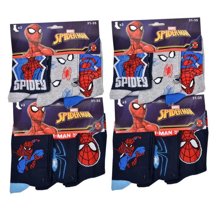 Chaussettes garçon Spiderman