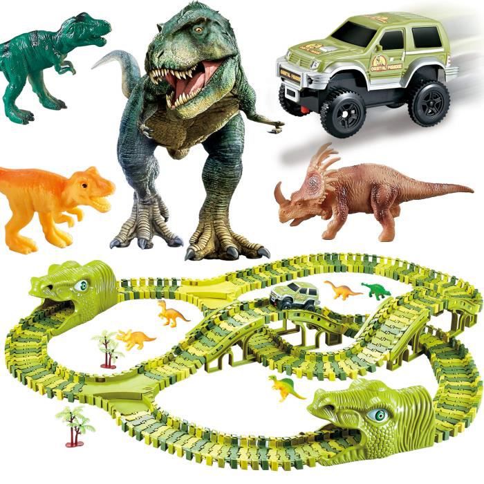 Circuit dinosaure 140 pieces - Circuit dinosaure (140 pièces), VavaBid