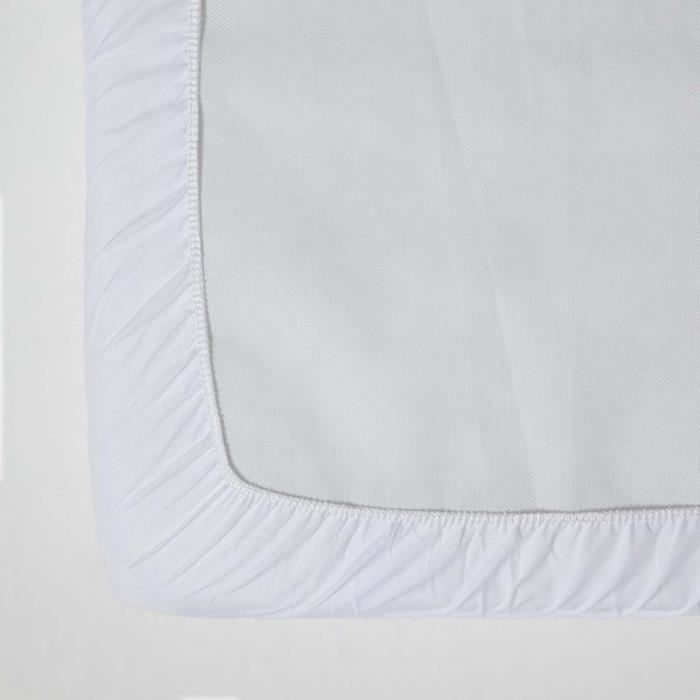 Drap housse 60x120 Bébé (Lot de 6) + 2 Protèges matelas