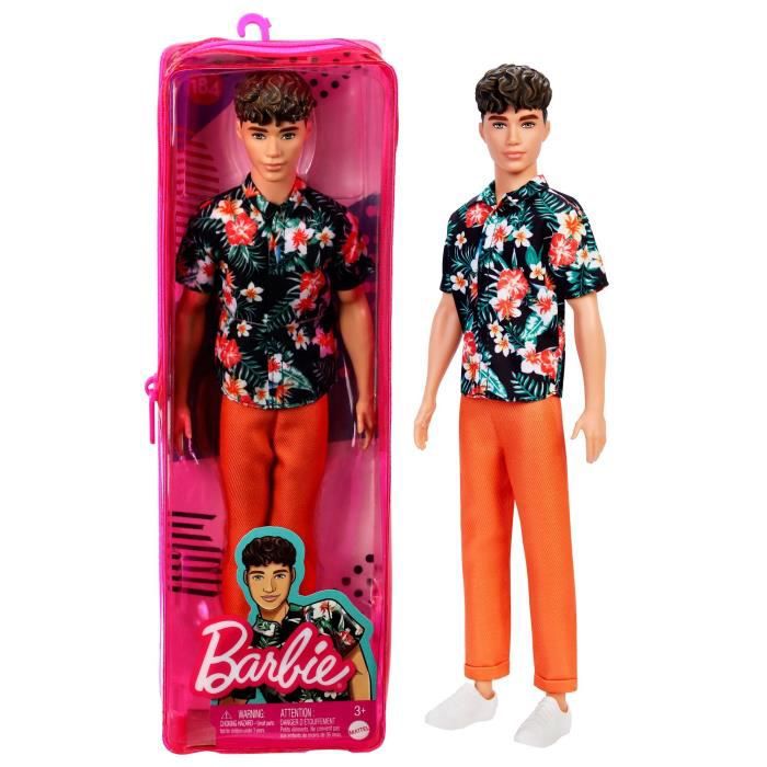 KEN EXTRA PLAGE - BARBIE - HNP86 - POUPEE MANNEQUIN BARBIE