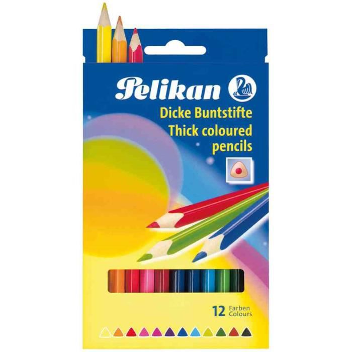 Pelikan Combino kit de coloriage, crayons de couleur et bloc de