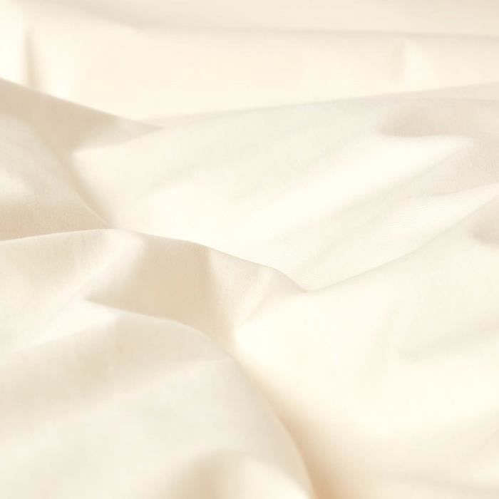 Taie d'oreiller Homescapes Taie de Traversin plat en coton 200 fils Blanc  50 x 140 cm Env.