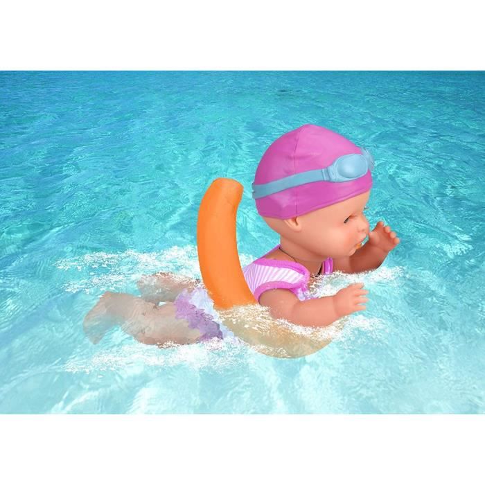 Poupée bébé nageur Nenuco - Il est Temps de Nager avec flotteur et