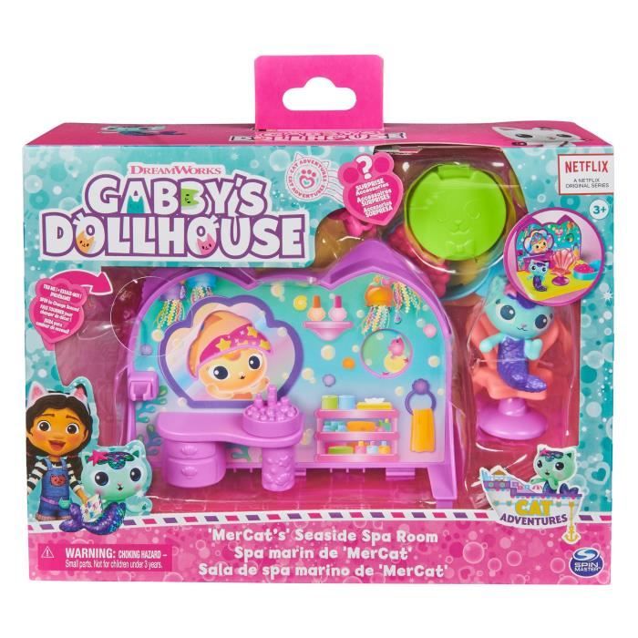 Gabbys – maison de poupée, jouet en peluche Mercat, dessin animé
