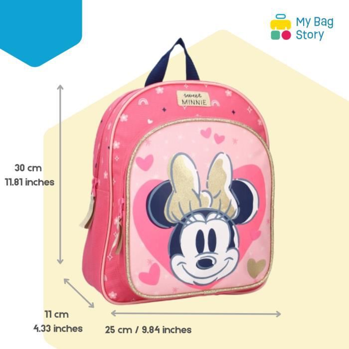 Sac à dos outlet maternelle fille minnie