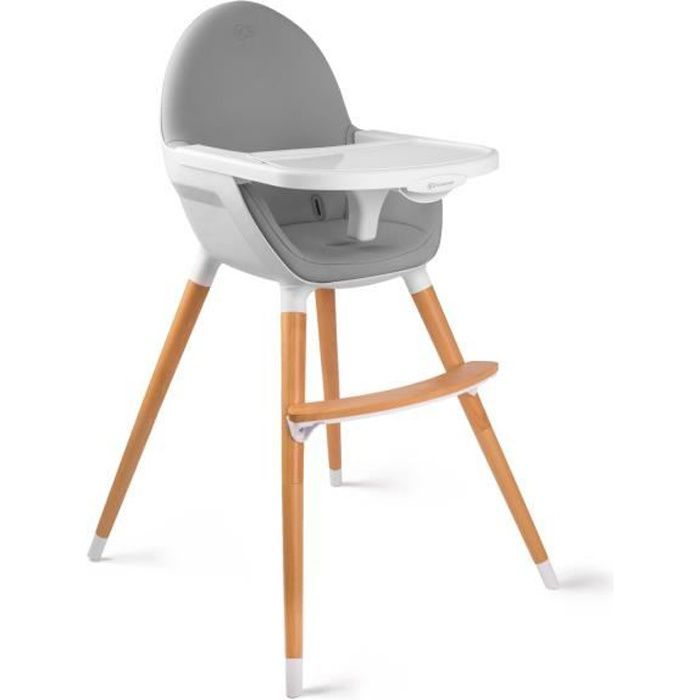 Chaise haute scandinave 2 en 1 évolutive en table et chaise pour enfant