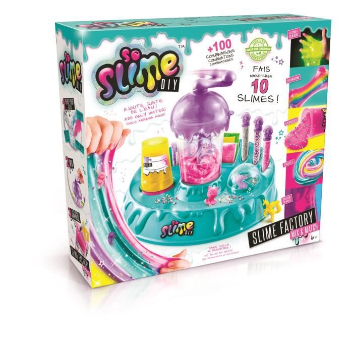 SO DIY So Slime Slimelicious Factory - Fabrique pour créer et décorer tes  slimes aux senteurs gourmandes ! - SSC 051 - 6 ans et +