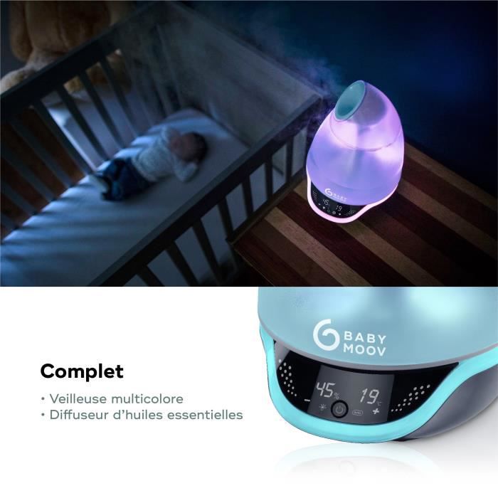 Fresh Humidificateur d'Air pour Chambre de Bébé à Vapeur Froide