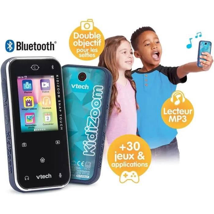 Appareil Photo Enfant - VTECH - Kidizoom Snap Touch Bleu - Double Objectif  - 5 MégaPixels