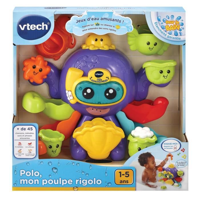 VTech Soft Discovery Turtle - Jouet sensoriel et…