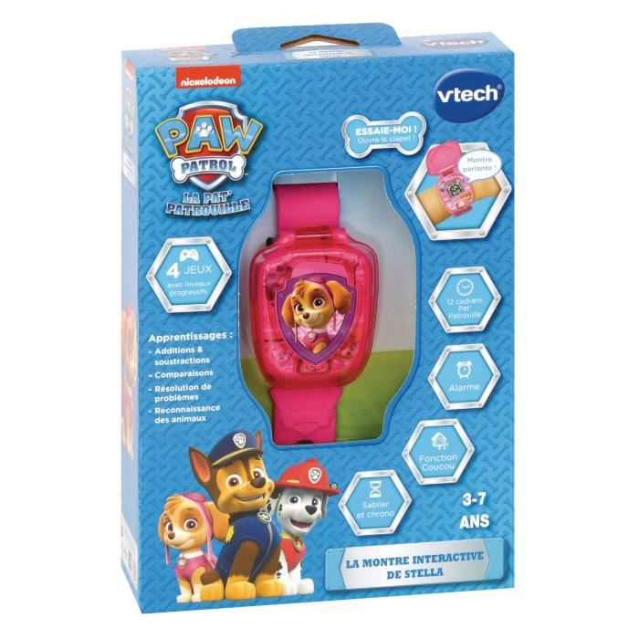 Bebeboutik Montre Interactive Vtech Pat Patrouille Stella Jeux