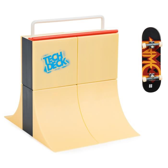 Rampe de skate Tech Deck X-Connect Park Creator avec mur vertical de Spin  Master