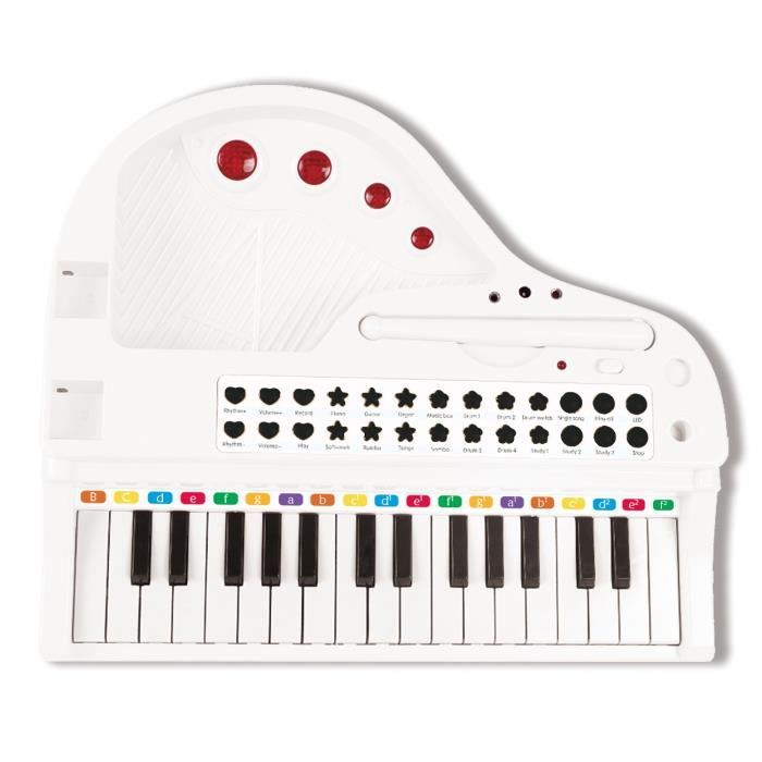 Piano électronique pour enfants La Reine des Neiges avec effets lumin