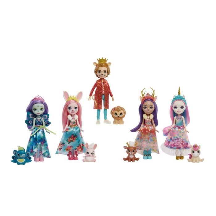 COFFRET 3 MINI POUPEES SIRENES ROYAL ENCHANTIMALS