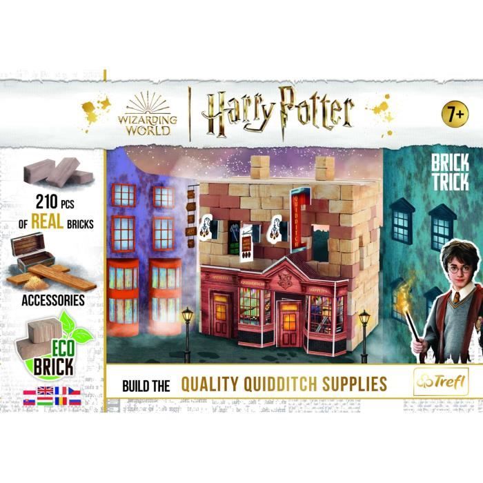 Puzzle 3D 71 pièces : Harry Potter : Accessoires de Quidditch