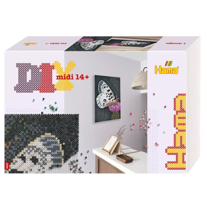 Hama tw10377716 set de trois pots de perles à repasser (env. 39000