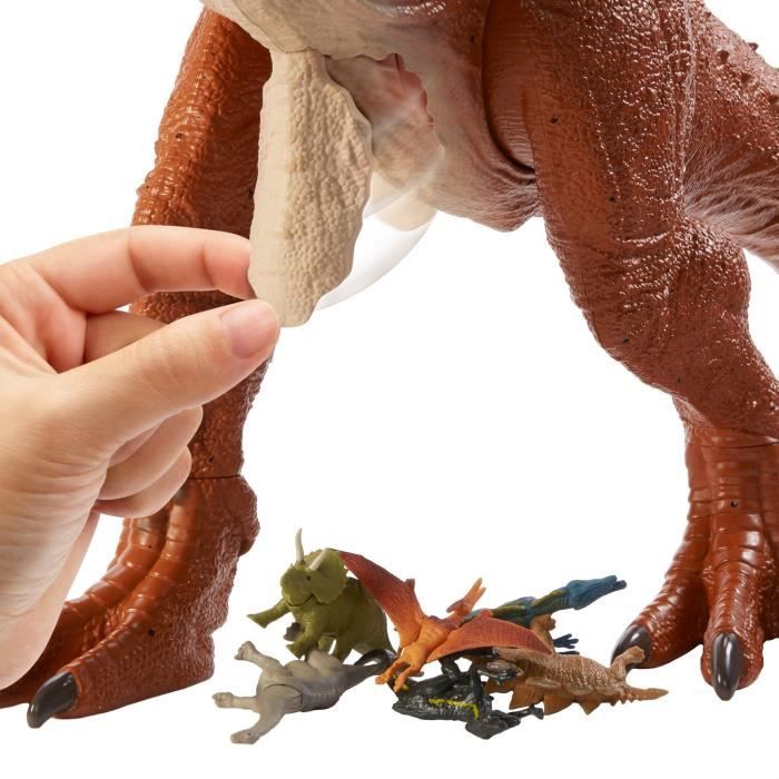 Jurassic World - Bébé Carnotaurus Toro - Figurine Dinosaure - Dès