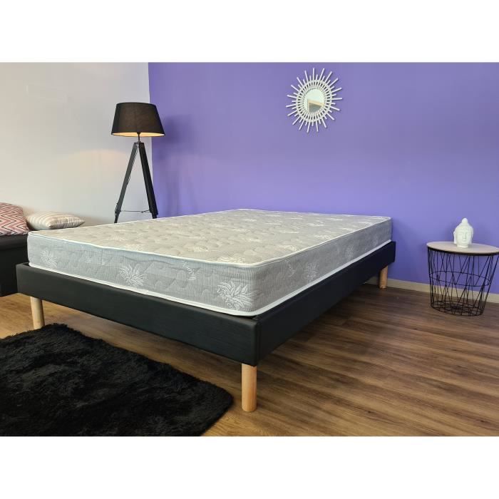 Matelas 120x190 x 20 cm + alèse + oreiller visco - accueil tres