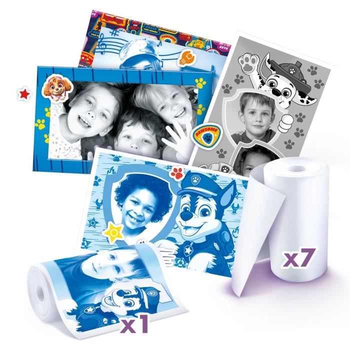 10 rouleaux de papier d'impression pour appareil photo pour enfants, papier  thermique d'impression instantanée, refill P