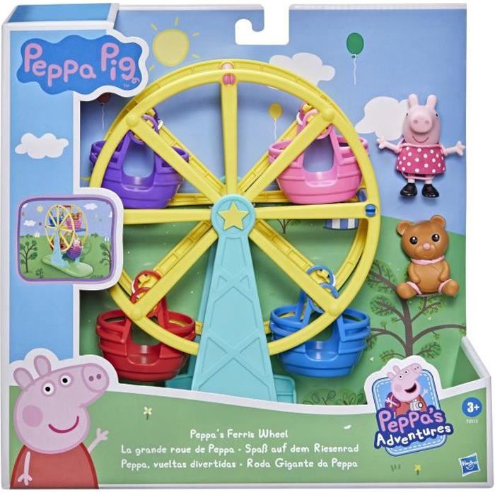 Jouet préscolaire - PEPPA PIG - La grande roue de Peppa - Figurine