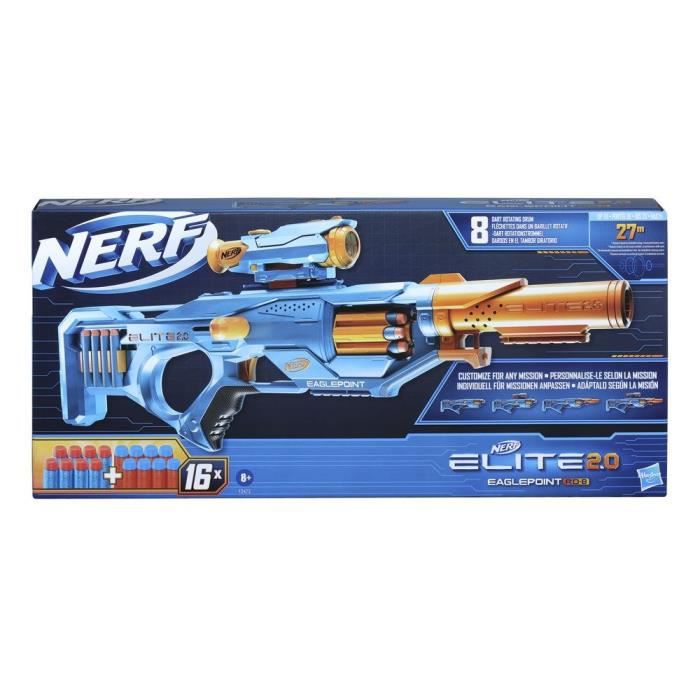 Pistolet Nerf avec viseur- Modèle Alpha Strike Mantis - Dès 8 ans